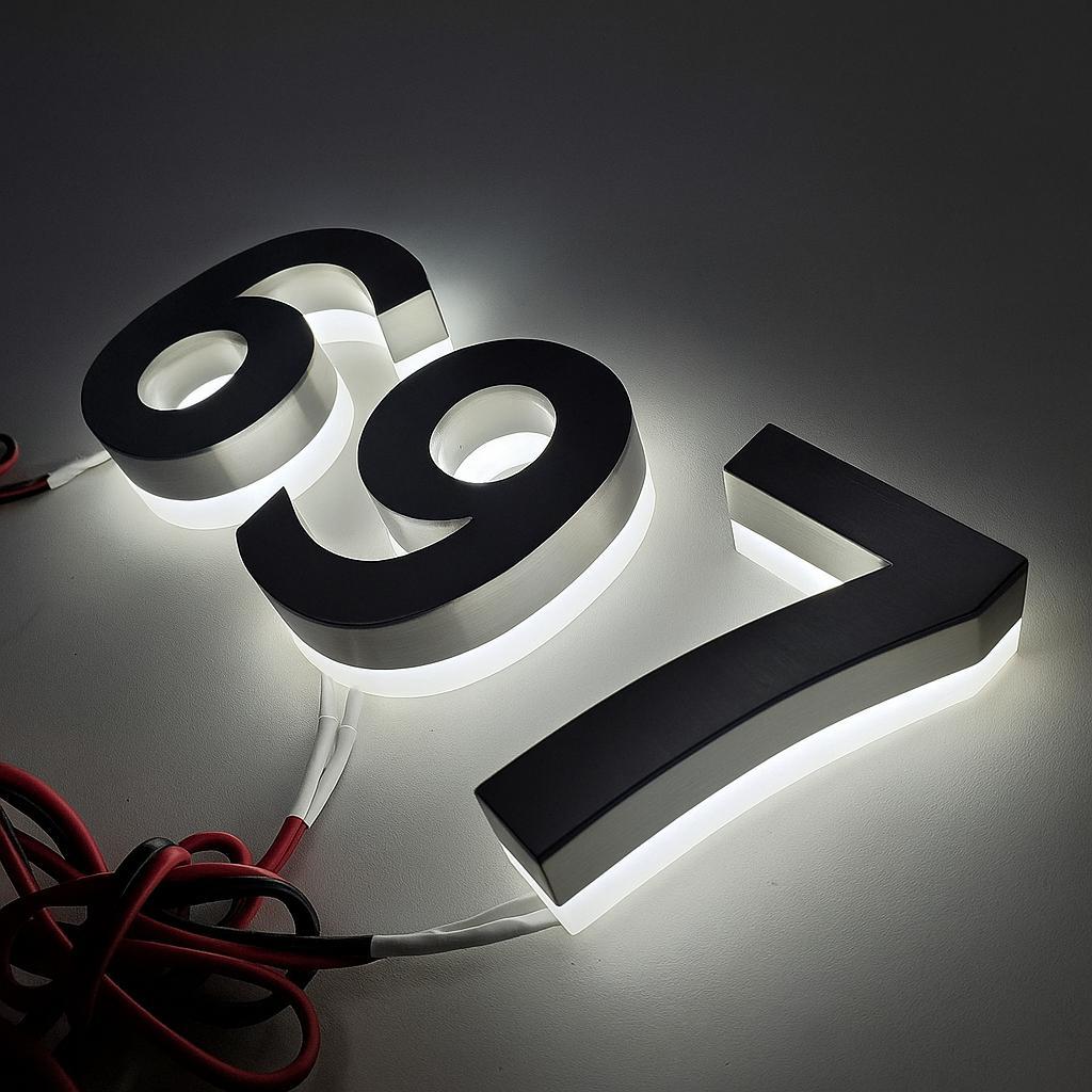 3D Metal Signs sample 2