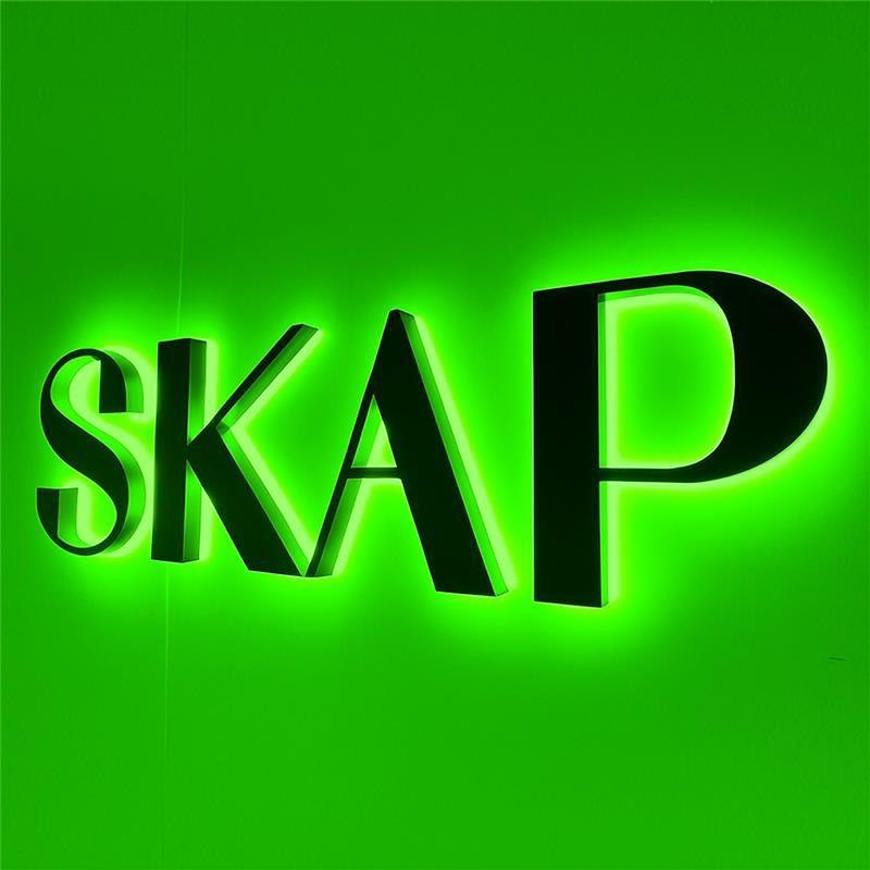 3D Metal Sign - Modern Style